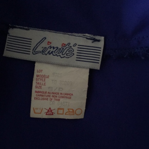 3/$25 - Vintage - Purple bolero jacket - Picture 4 of 5